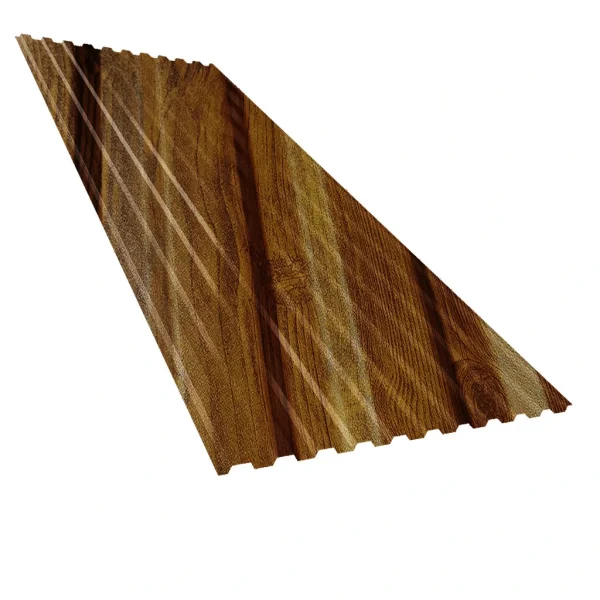 Tabla cutată WETTERBEST W8 imitație lemn DP