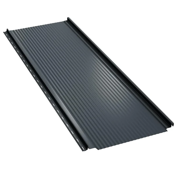 Tabla prefălțuită BILKA Retro Panel Micro-Ribs lucios